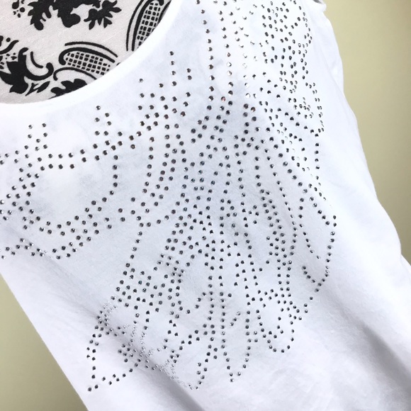 Japna/Tommy Bahama Women’s 2 Shirts Set White Blue - Picture 7 of 8